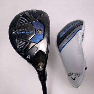 Callaway Paradym Ai Smoke HL 4 Hybrid 21* Cypher Sixty 5.5 60g Regular RH HC