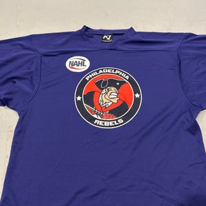 NAHL Philadelphia Rebels Purple XL Men's K1 Jersey (New)