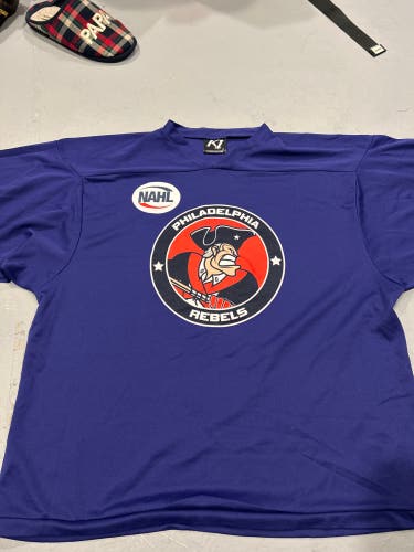 NAHL Philadelphia Rebels Purple XL Men's K1 Jersey (New)