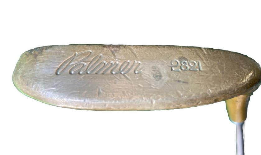 Arnold Palmer Rb821 Napa Style Brass Blade Putter Fluted Steel 34" RH Nice Grip