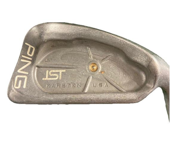 Ping ISI 5 Iron Green Dot 2* Up Cushin JZ Senior A-Flex Steel 37.5" RH Nice Grip