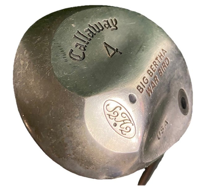 Callaway Big Bertha War Bird 4 Wood 17* RH S300 Stiff Steel 42" New Midsize Grip