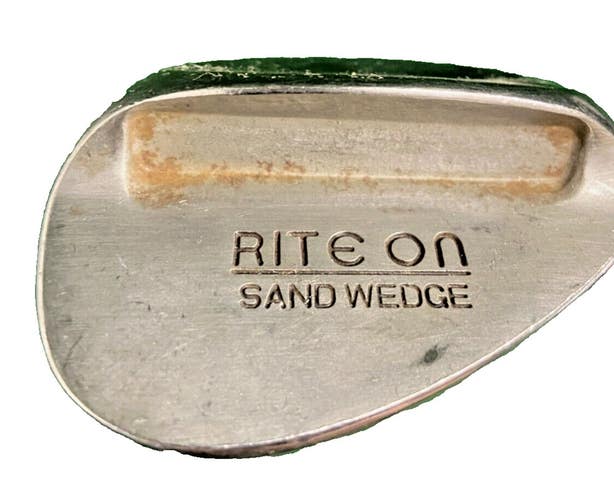 Delta Rite On Stainless Wide Sole Sand Wedge RH Regular Steel 35" Undersize Grip