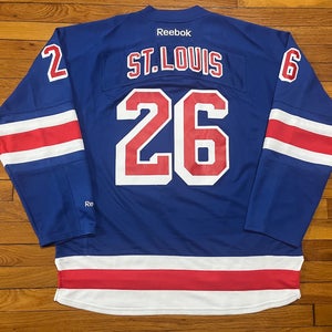 Martin St. Louis New York Rangers Reebok Premier Jersey Size XL MSRP $180