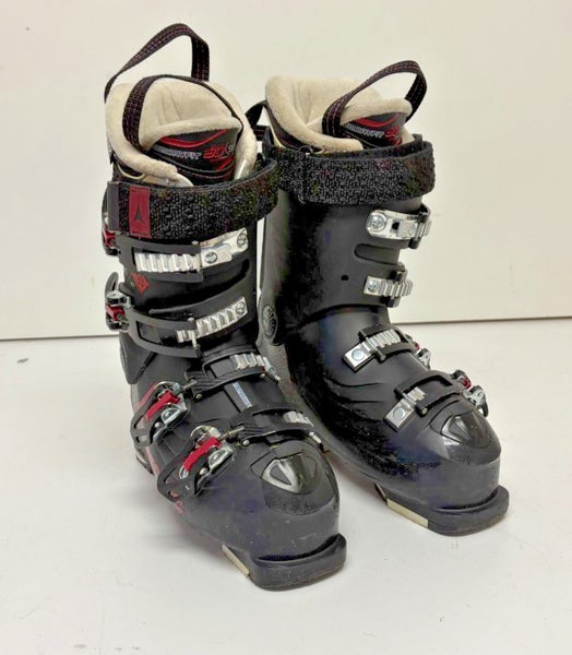 Atomic Hawx Prime W 90 Alpine Ski Boots Memory Fir 3D Silver Liners MDP 24 US 7