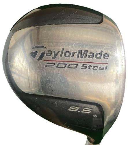 TaylorMade 200 Steel Driver 8.5* S-90 Lite Stiff Graphite 44" RH Stock Grip HC