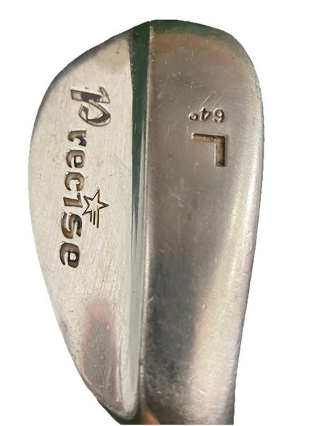 Precise Golf 64* Flop Lob Wedge TrueTemper Command Stiff Steel 35" RH New Grip