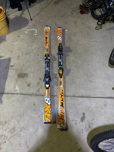 Fischer 170 cm RX8 Skis With Bindings (Used)