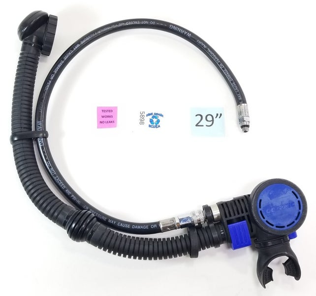 Oceanic Air XS 2 Octopus Octo Inflator Regulator Alternate Air Source Scuba Dive