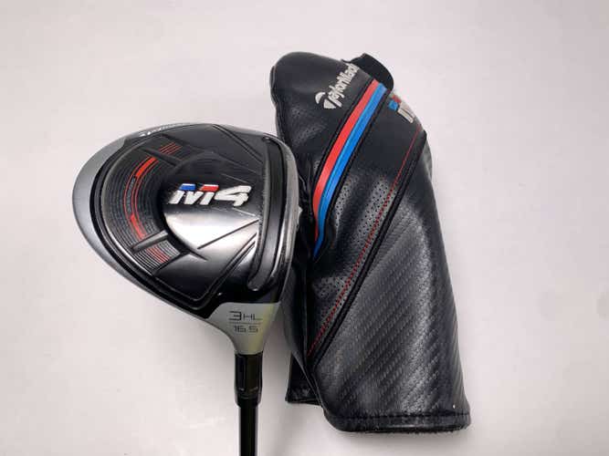 TaylorMade M4 3 Fairway Wood 16.5* Fujikura Atmos Red 5R Regular RH HC