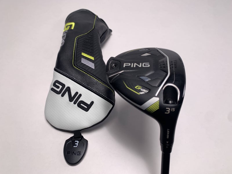 Ping G430 Max 3 Fairway Wood 15* Alta CB 65g Stiff Graphite Mens RH HC