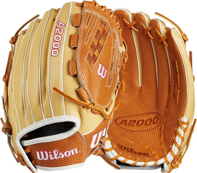 Wilson A2000 V125 SuperSkin RHT Pitcher/Outfielder Baseball Glove 12.5" (New)