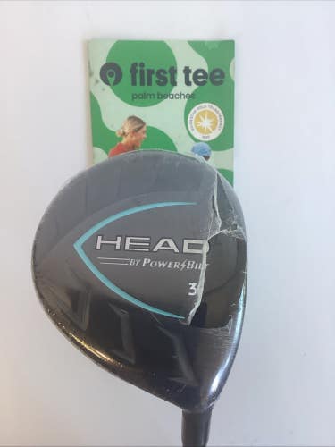 Power Bilt Head Fairway 3 Wood With Ladies Graphite Shaft NEW