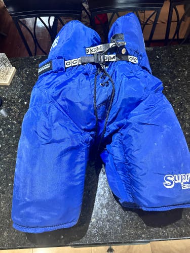 Men's Senior CCM SUPRA NAVY XL MHP 610 "PROFESSIONAL" Hockey Pants Pro Stock (Used)