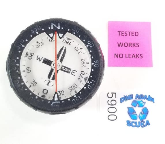 Tusa Compass Puck Module Swiv Scuba Dive Oceanic Aeris Supertilt 2 #5900