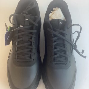 J Lindberg Vent 500 Ortholite Golf Shoes Black Size US 10 NEW