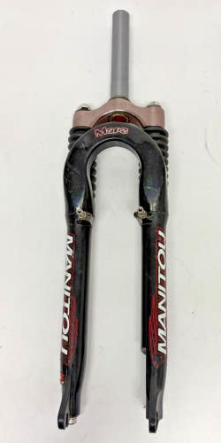 Vintage Manitou Mars Rim/Disc 26" QR Suspension Fork 160mm 1-1/8" Threadless