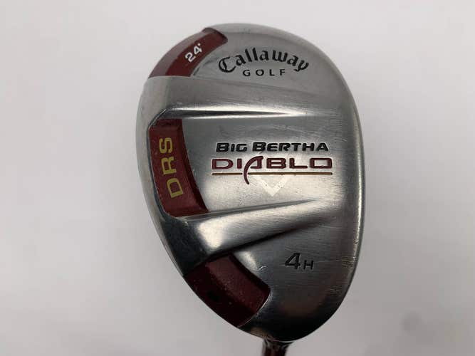Callaway Big Bertha Diablo 4 Hybrid 22* Senior Graphite Mens RH