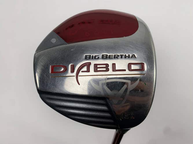 Callaway Big Bertha Diablo 3 Fairway Wood 15* Regular Graphite Mens RH