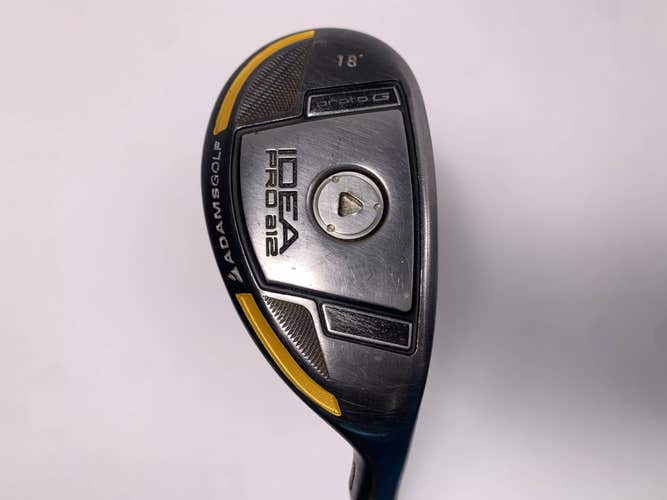 Adams Idea Pro A12 2 Hybrid 18* Aldila Rip'd VS Proto Stiff Graphite Mens RH