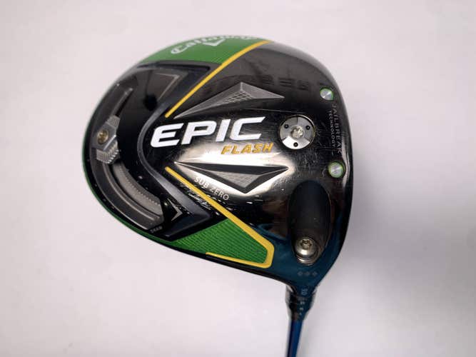 Callaway EPIC Flash SZ Triple Diamond Driver 9* Pro Launch Blue Mens RH