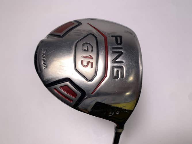 Ping G15 Driver 9* Aldila Serrano 60g Stiff Graphite Mens RH HC