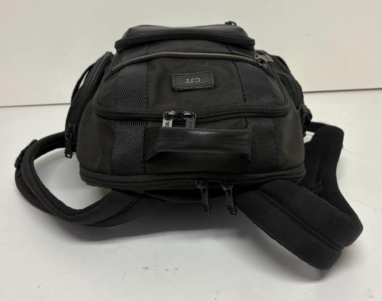 TUMI Alpha Bravo Sheppard Deluxe Brief Pack Black Ballistic Nylon Backpack  GREAT | SidelineSwap | Buy and Sell on SidelineSwap