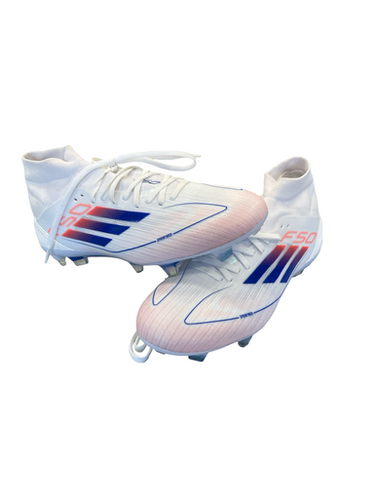 Used Adidas Soccer Cleats White Senior 9 11682-S000124231