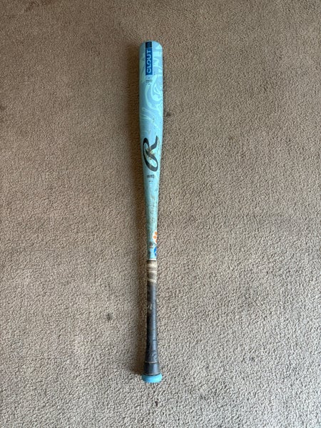 2025 Rawlings Clout AI Alloy BBCOR Certified Bat (-3) 31 oz 34" (Used)