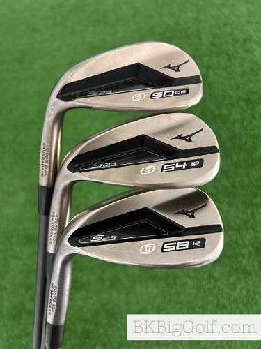 LH Mizuno S23 Cobalt 3 Wedge Set (50, 54, & 58 Degrees)