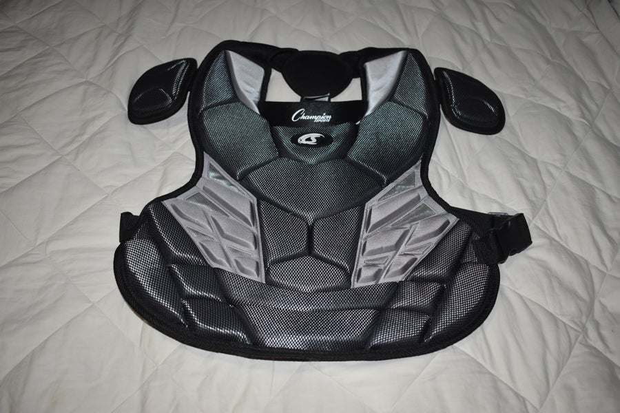 Champion Sports P100S Catchers Chest Protector, Black - Great Condition!