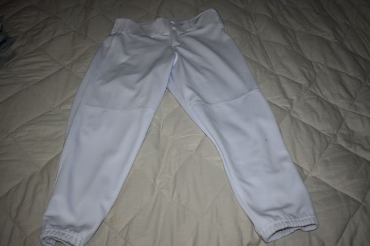 Dynamic Team Sports Baseball Game Pant, White, Adult Medium
