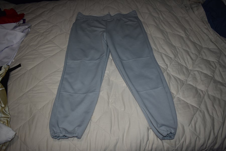 New - Russell Athletic Baseball Game Pants, Gray, Adult XXL