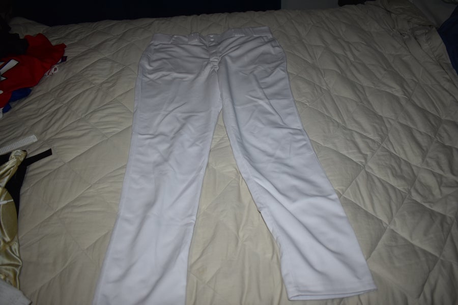 NEW - Official Issue Brand Baseball Game Pant, White, Adult XL