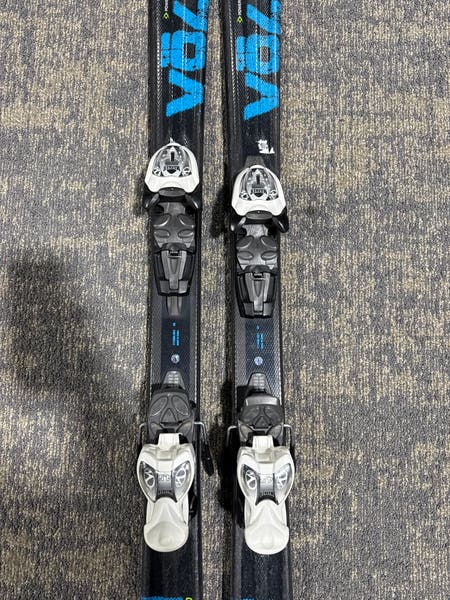 Volkl RTM Jr 130 cm Skis With Marker 4.5 Bindings (Used
