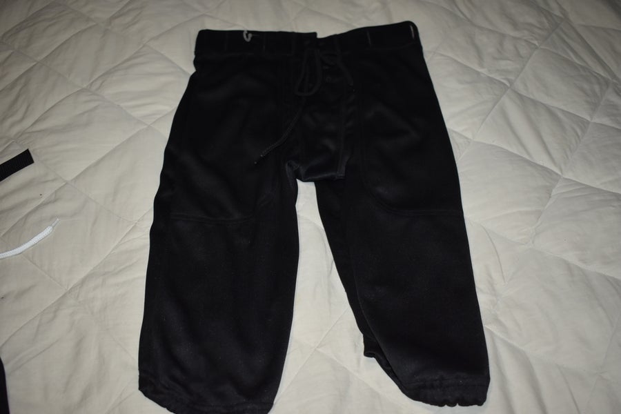 NEW - TAG Custom Youth Football Pants, Black, Youth Large
