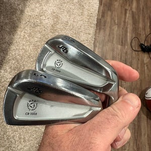 Men's 2017 Miura CB-1008 Right Handed Iron Set Stiff Flex Steel Shaft (Used)