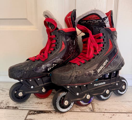 Bauer Vapor 3X Pro Inline Skates Regular Width Size 3.5 (Used)