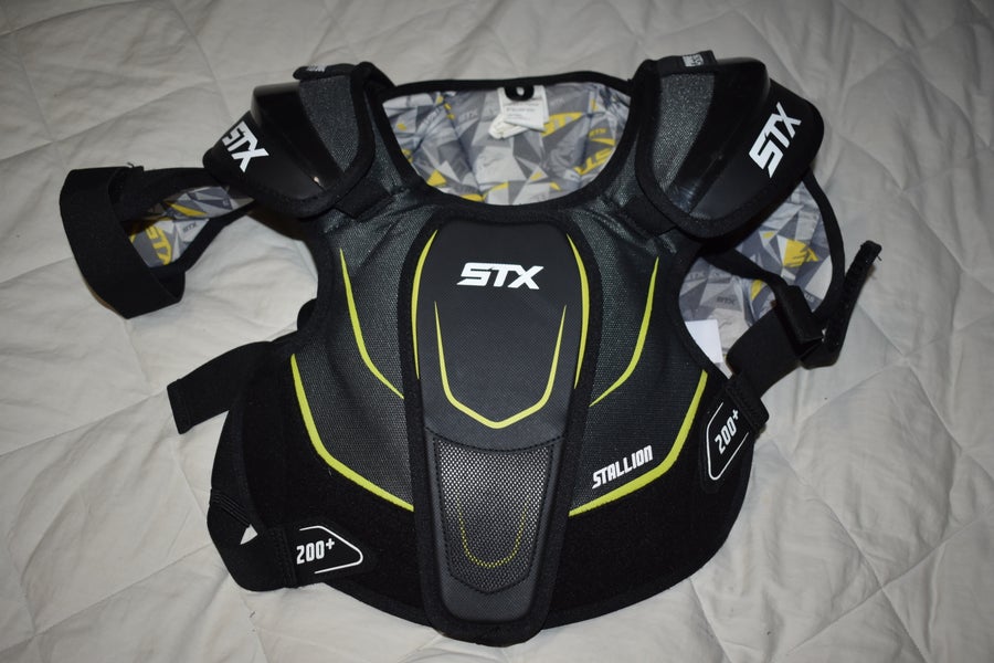 STX Stallion 200+ Lacrosse Shoulder Pads, Large - Top Condition!