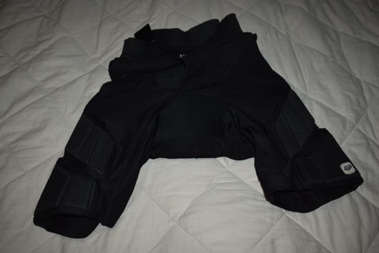 Fox Technical Motocross Padded Base Layer Riding Shorts, Black, Men's Small