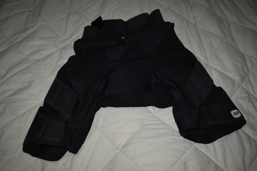Fox Technical Motocross Padded Base Layer Riding Shorts, Black, Men's Small