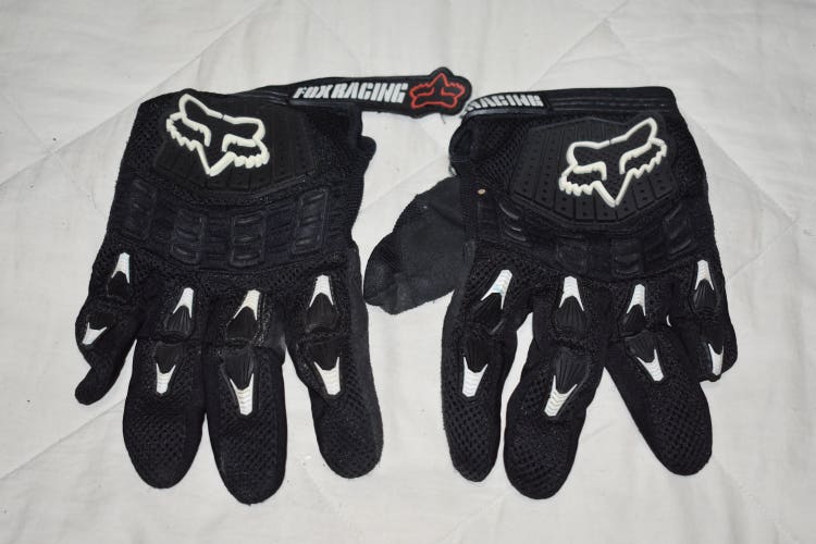 Fox Pawtector Motocross Gloves,Black, XXL