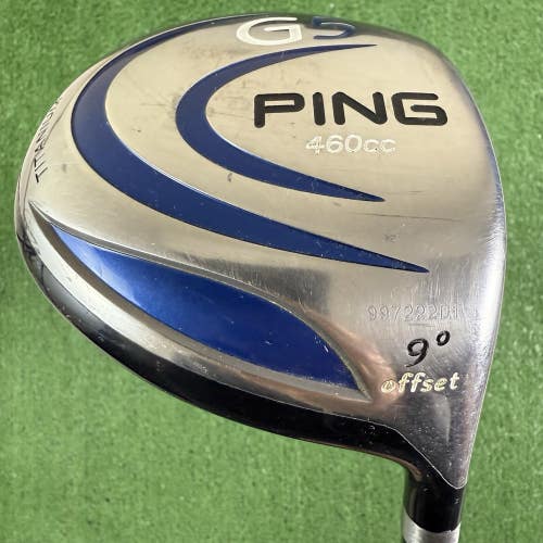 Ping G5 Offset 9 Degree Driver Grafalloy ProLaunch Blue Regular Flex 65R 45.5