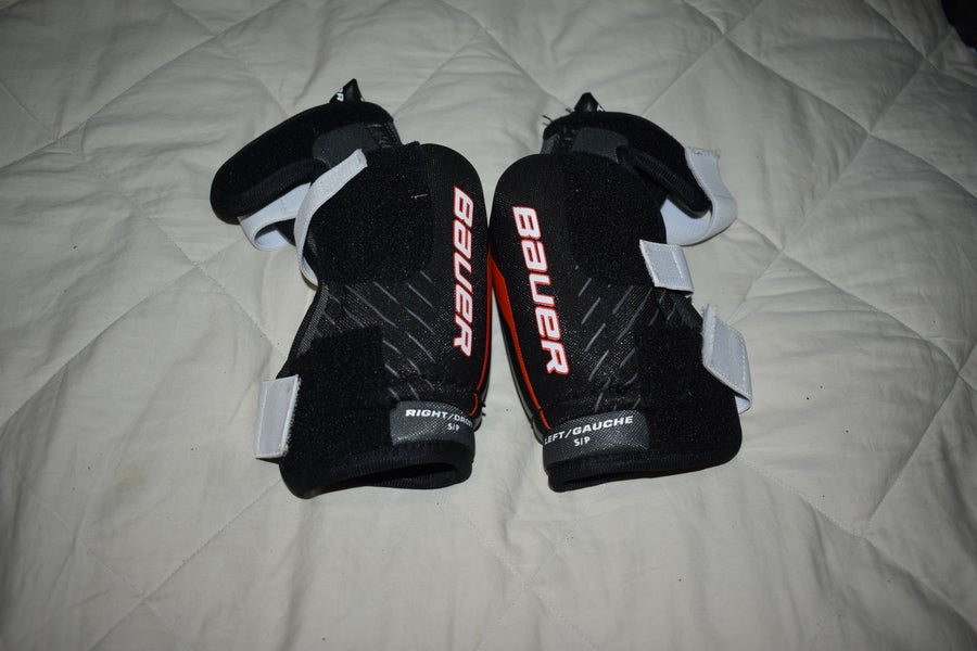 Bauer Lil Sport Hockey Elbow Pads, Junior Small - Great Condition!