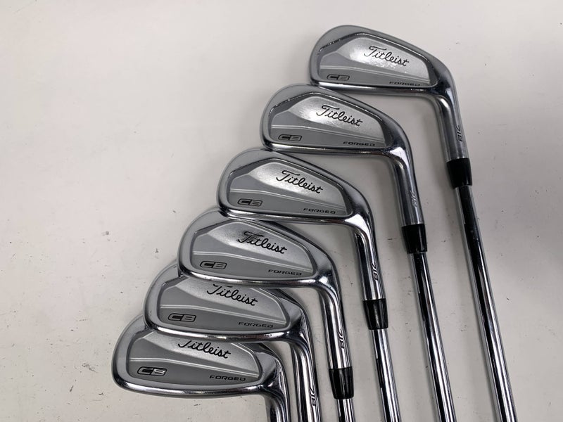 Titleist 718 CB Iron Set 4-PW KBS Tour Stiff Steel Mens RH (No 7 Iron)