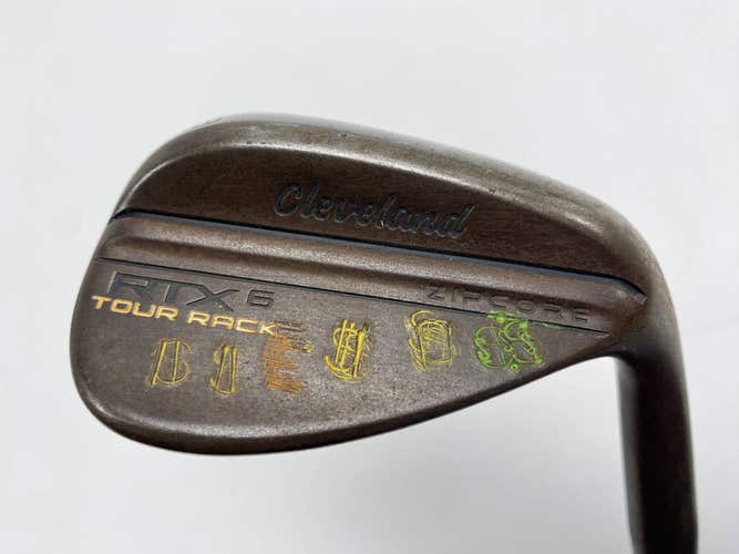 Cleveland RTX 6 ZipCore Tour Rack Raw Wedge 58*12 DG X Seven Extra Stiff RH