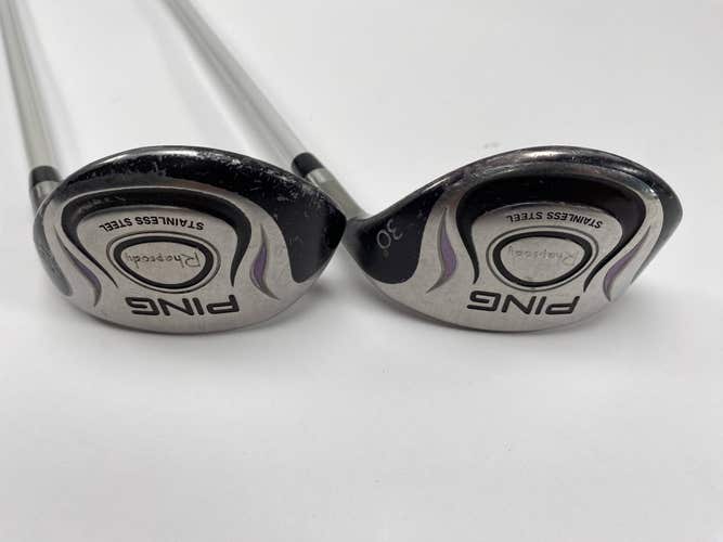 Ping Rhapsody 5 & 6 Hybrid Set 26* 28* ULT 129 Ultra Light Ladies RH