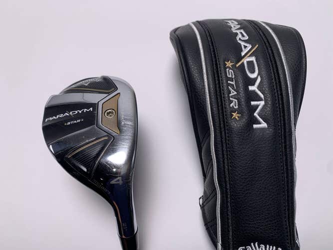 Callaway Paradym Star 4 Hybrid 21* ATTAS Speed Series 50g Regular RH HC