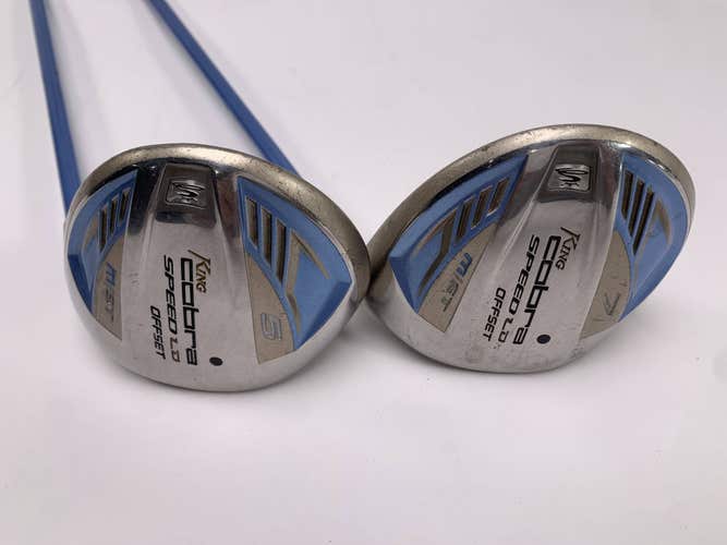 Cobra Speed LD M Offset 5 & 7 Fairway Set 18* 21* VS Proto HL By You Ladies RH