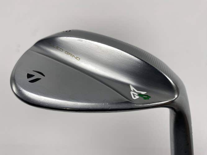 TaylorMade Milled Grind 4 Chrome Wedge 58* 7 C-Taper 120g Stiff Steel Mens RH